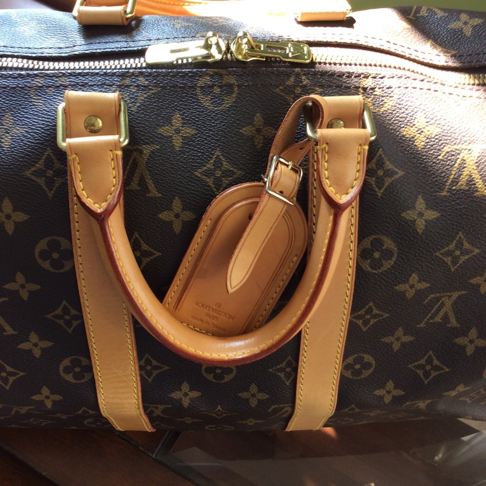🛑SOLD🛑LOUIS VUITTON Vintage Monogram Keepall 45 - Picture 5 of 8